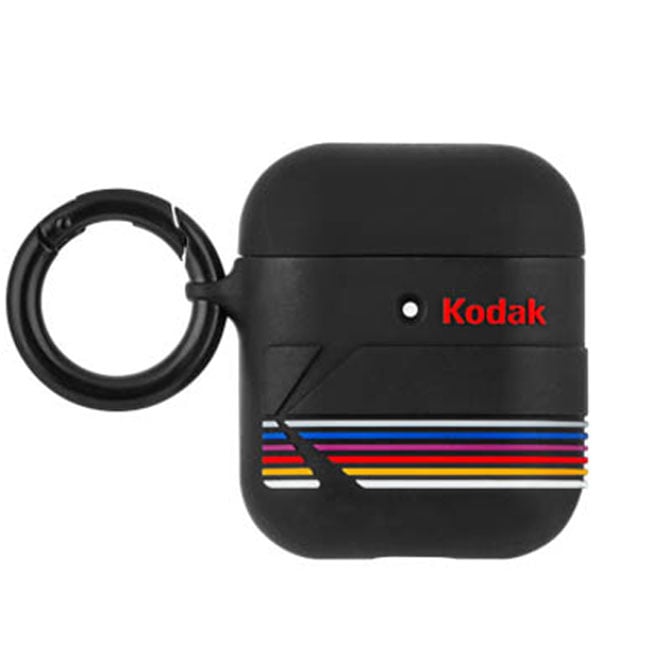 Casemate Kodak AirPods Matte Black - Shiny Black product photo