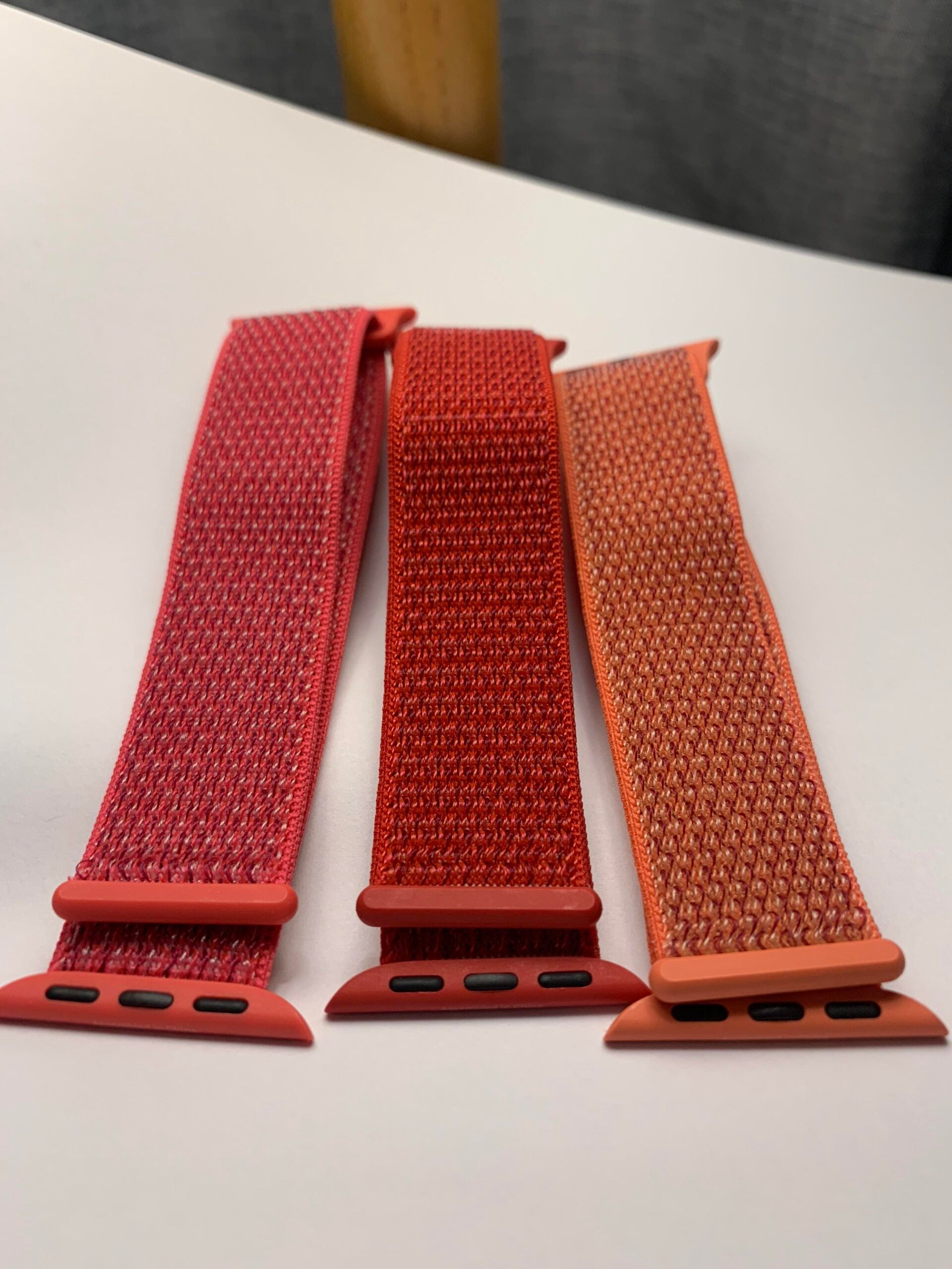 Devia Deluxe Series Sports 3 Band for Apple Watch 4 44MM - Nectarine product photo