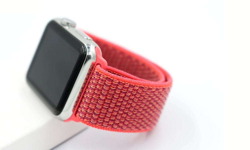 Devia Deluxe Series Sports 3 Band for Apple Watch 4 44MM - Nectarine
