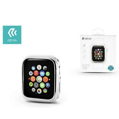 Devia Gold Plated Series Case for 44mm Apple Watch 4 - Silver product photo