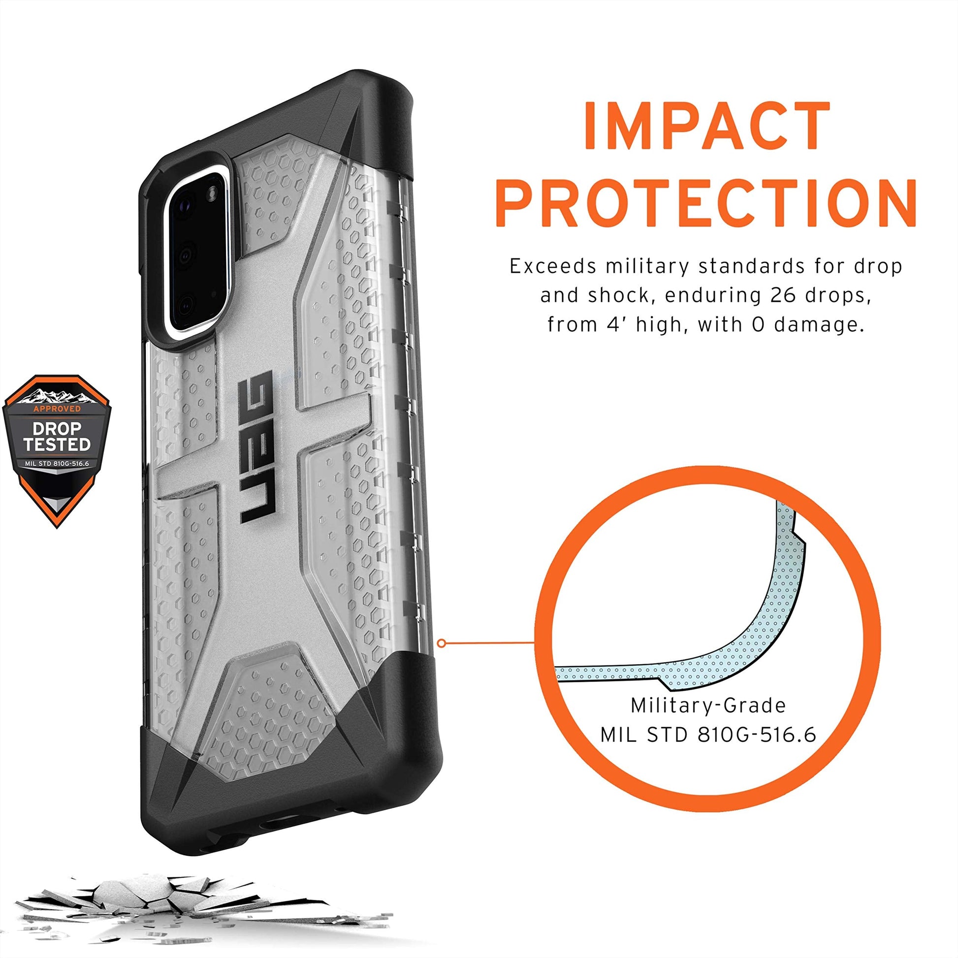 UAG Plasma Series Samsing Galaxy Note 20 Case 6 2 Inch product photo