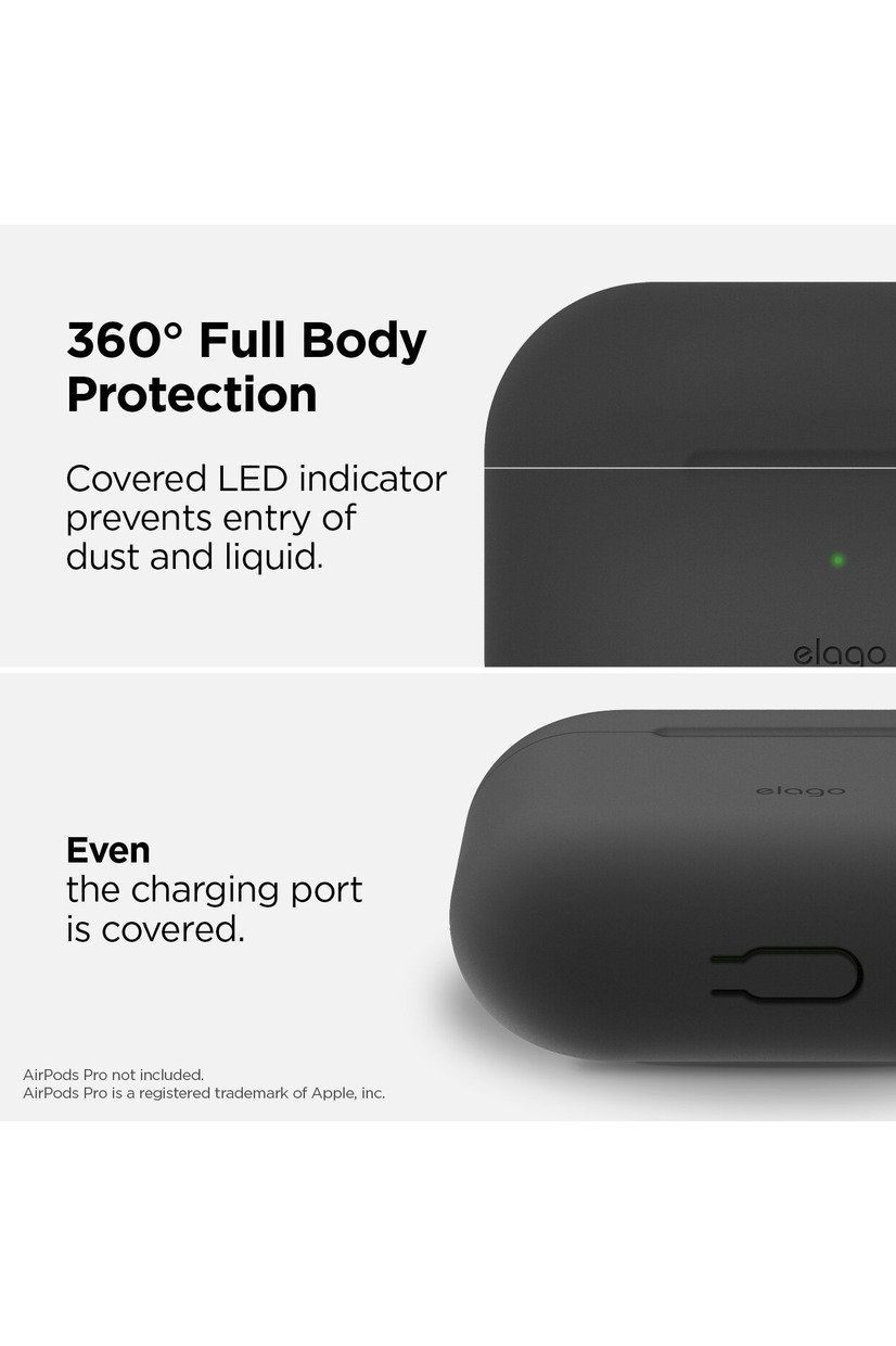 Elago Slim Hang Case for AirPods Pro - DarkGray product photo