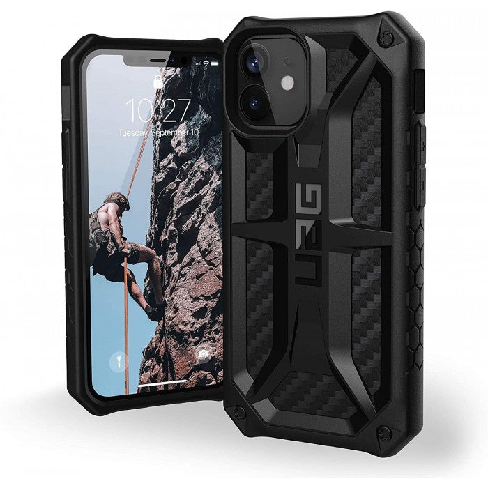 UAG Monarch for iPhone 12 mini Carbon Fiber