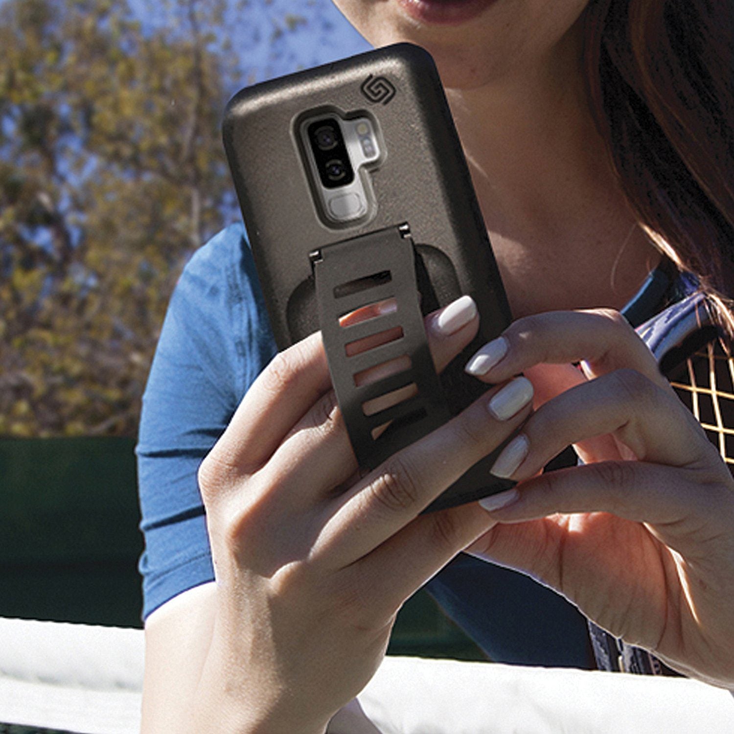 Grip2u BOOST Case Samsung S9 Charcoal product photo