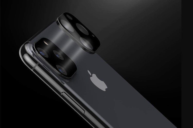 Grip2u Camera Lens Screen Protector for iPhone 11 Pro 11 Pro Max Black