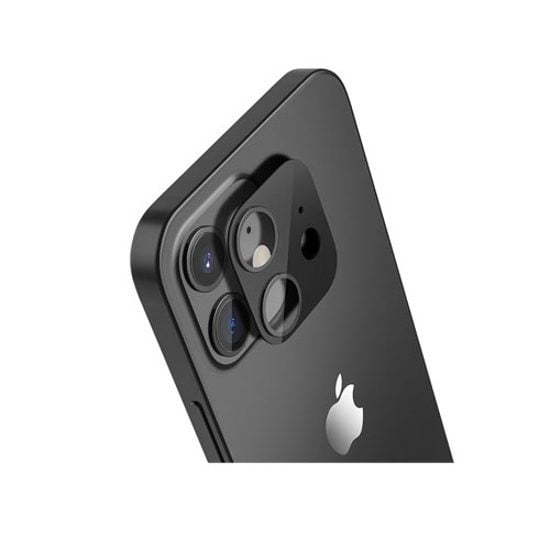 Grip2u iPhone 12 Camera Lens Screen Protector-Black