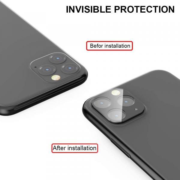Grip2u iPhone 12 Pro Camera Lens Screen Protector-Black