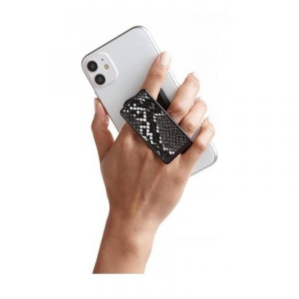 HANDLStick Solid Animal - Black Grey SnakeSkin product photo