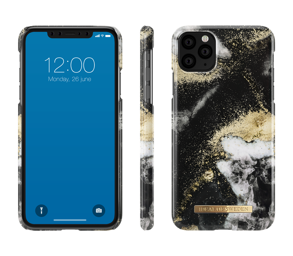 Ideal of Sweden Galaxy Marble Case for iPhone 11 Pro- Black product photo