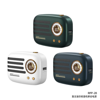 Remax Mini Radio Power Bank RPP-28 Blue additional product image