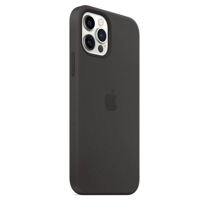iPhone 12 Pro Max Silicone Case with MagSafe - Black product photo