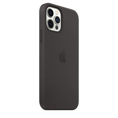 iPhone 12 Pro Max Silicone Case with MagSafe - Black product photo