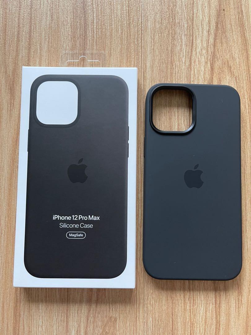 iPhone 12 Pro Max Silicone Case with MagSafe - Black product image
