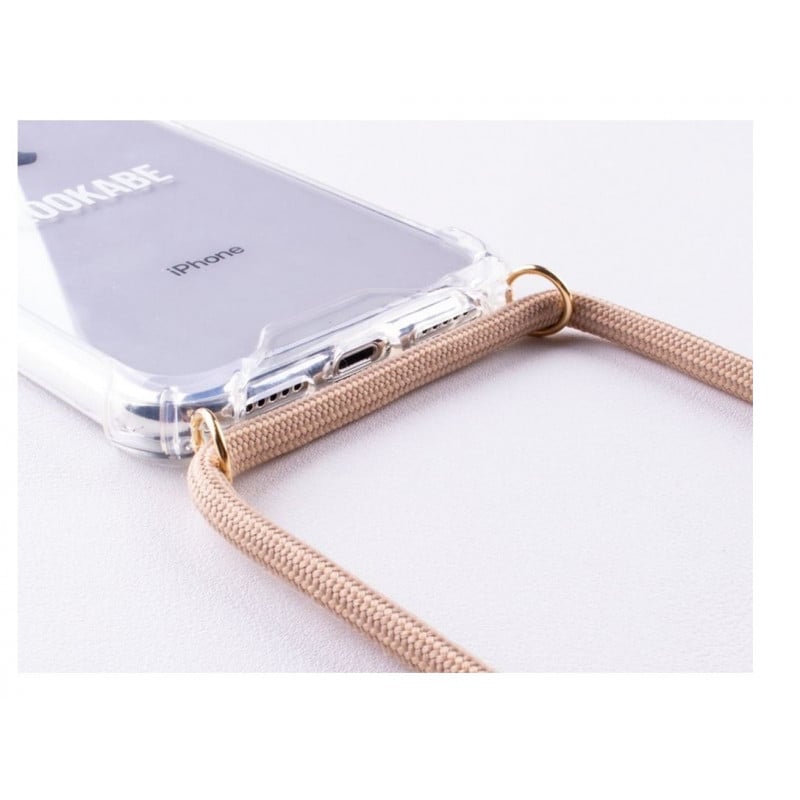 Lookabe Mobile Case + Neck lace - Gold Nude product photo