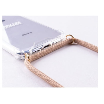 Lookabe Mobile Case + Neck lace - Gold Nude product photo