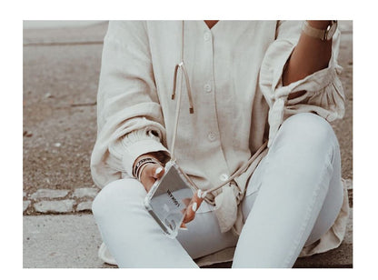 Lookabe Mobile Case + Neck lace - Gold Nude product image