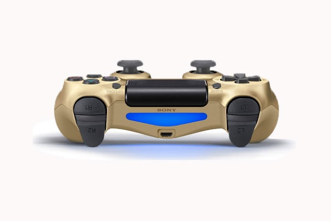 SONY Playstation wireless Dual Shock 4 Controller for PS4 - Gold additional product image