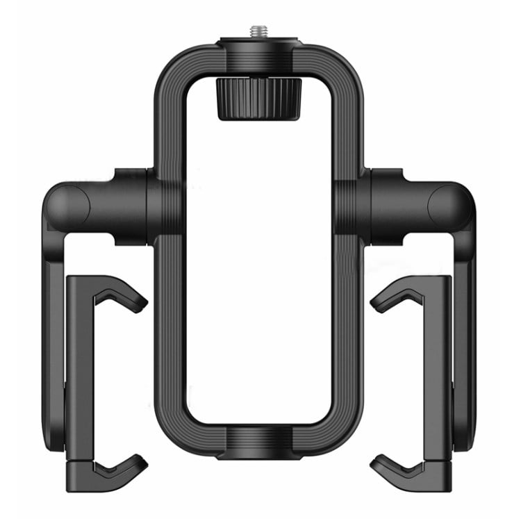 Momax Adjustable Tripod Stand 360 Degree Rotatable Dual Phone Holder for Live