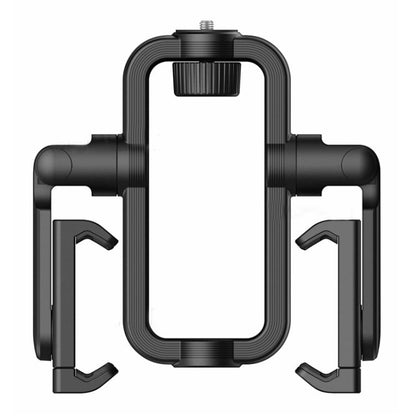 Momax Adjustable Tripod Stand 360 Degree Rotatable Dual Phone Holder for Live