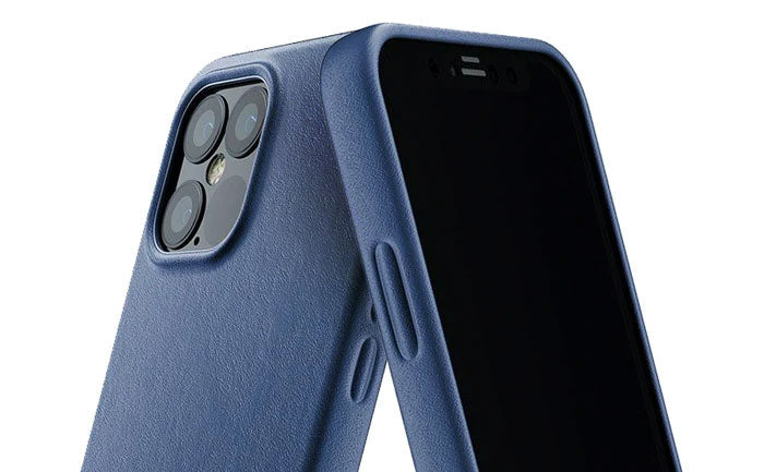 Mujjo iPhone 12 mini Full Leather Case - Blue additional product image