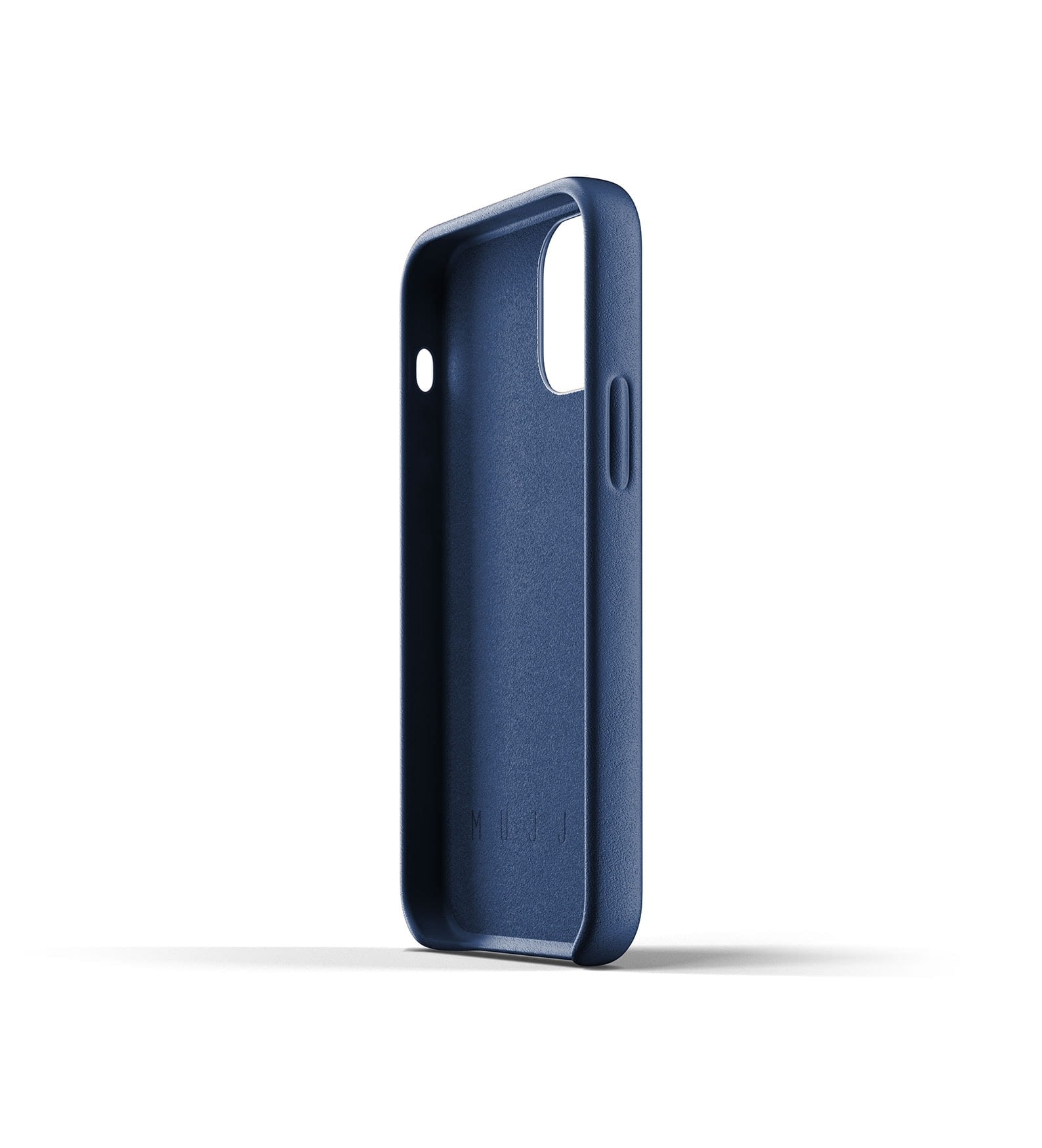 Mujjo iPhone 12 mini Full Leather Case - Blue product photo