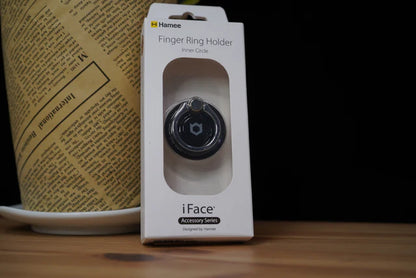 Hamee FIinger Ring Holder Black product photo