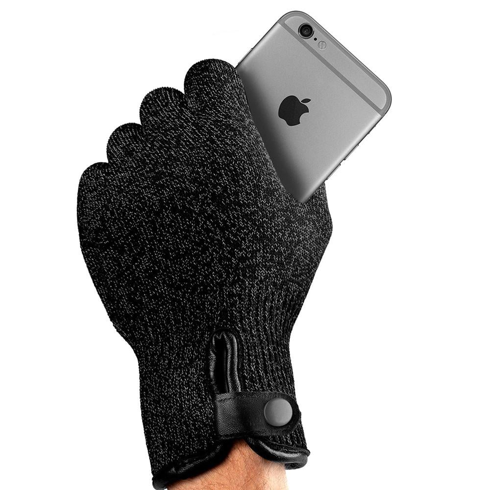 Mujjo Knitted Single-Layered Touchscreen Gloves Medium product photo