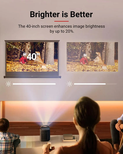 Nebula Portable Screen 40 Inch Portable Projector Screen by Anker additional product image