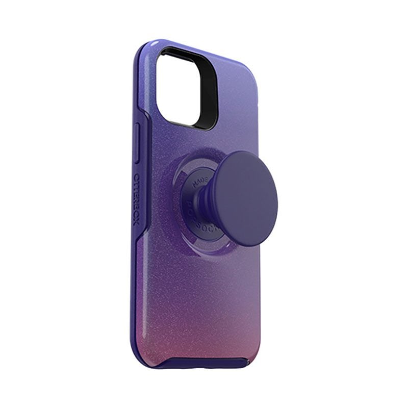 OtterBox iPhone 12 mini Otter+Pop Symmetry Series Case Purple product image