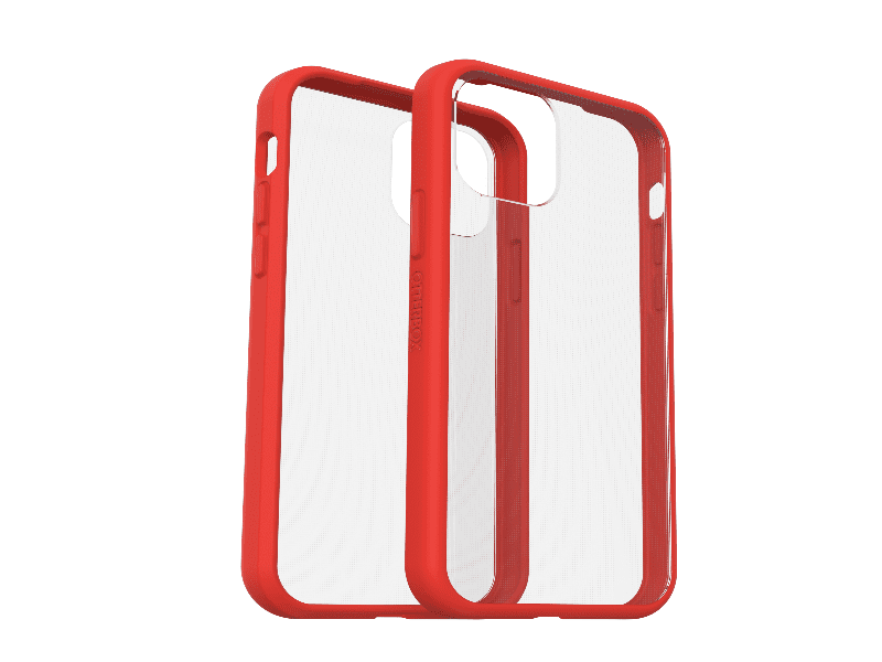 OtterBox iPhone 12 mini React Case Clear Red additional product image