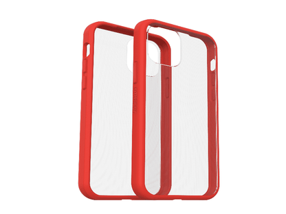 OtterBox iPhone 12 mini React Case Clear Red additional product image