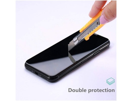 Remax Tempered Glass iPhone Xr 11 Black Creation Series product photo