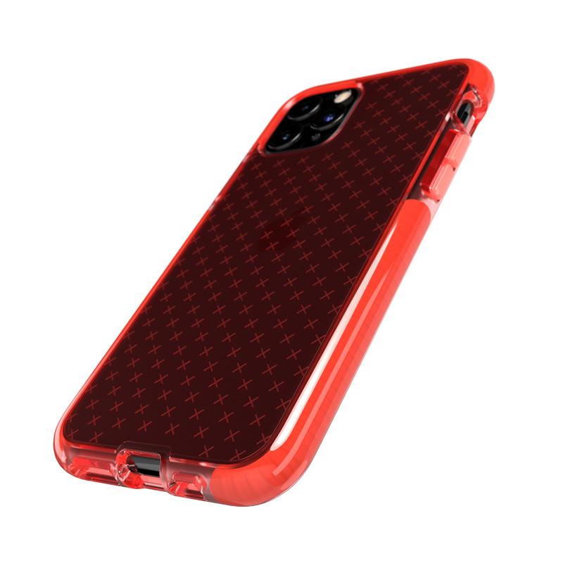 Tech21 iPhone 11 Pro Max Evo Check Clear Case - Red product photo