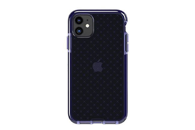 Tech21 iPhone 11 Pro Max Evo Check Clear Case-Blue