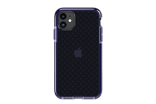 Tech21 iPhone 11 Pro Max Evo Check Clear Case-Blue