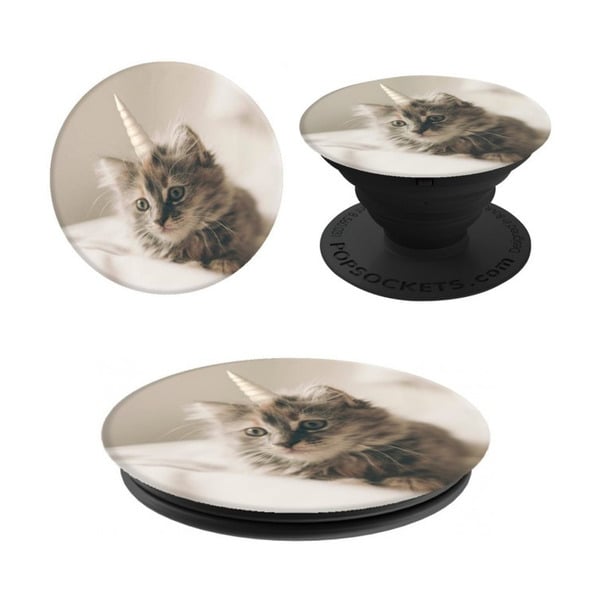 Popsockets Phone Stand and Grip - Unicorn Cat product photo
