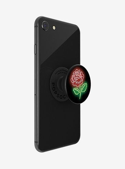 Popsockets Phone Stand and Grip - Neon Rose additional product image