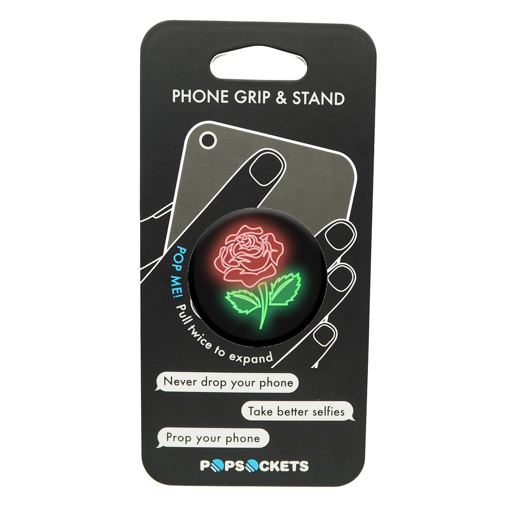 Popsockets Phone Stand and Grip - Neon Rose product photo