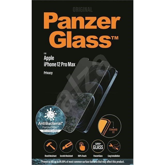 PanzerGlass iPhone 12 Pro Max Screen Protector Privacy product photo
