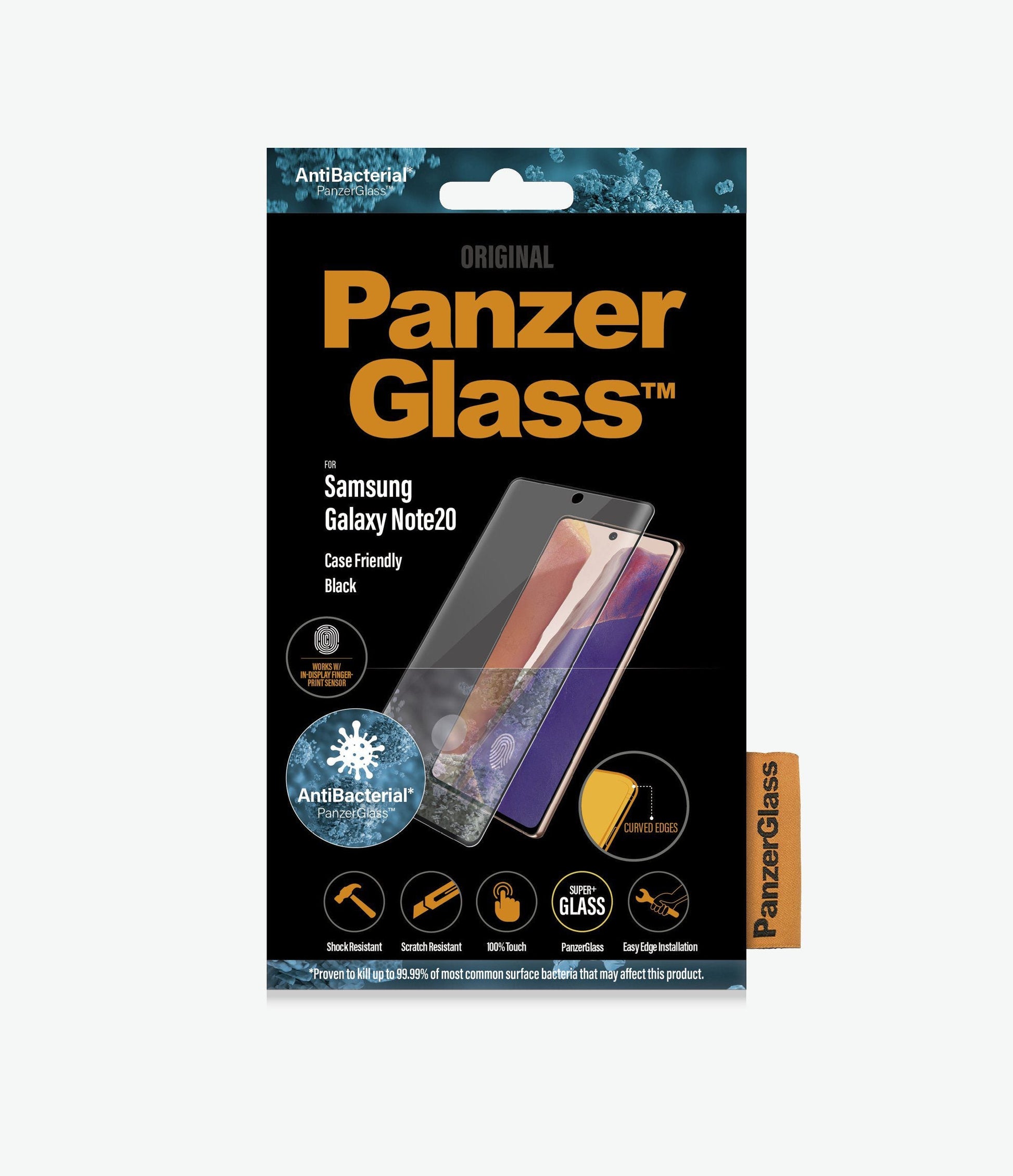 PanzerGlass Samsung Galaxy Note 20 anti-bacterial Transparent product photo