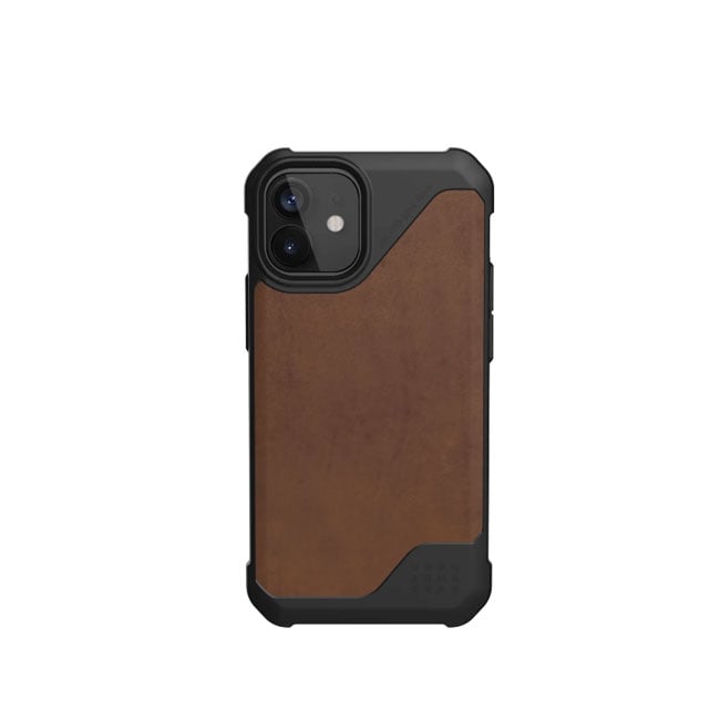 UAG Metropolis LT Case - iPhone 12 Mini - leather brown product photo