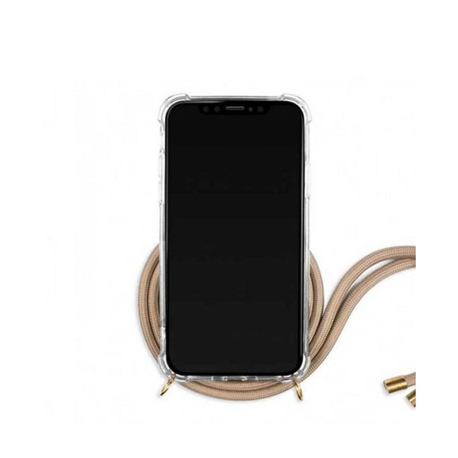 Lookabe Mobile Case + Neck lace - Gold Nude product photo