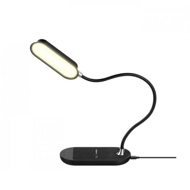 Momax Q Led Flex Mini lamp with Wireless Charging Base - Black product photo