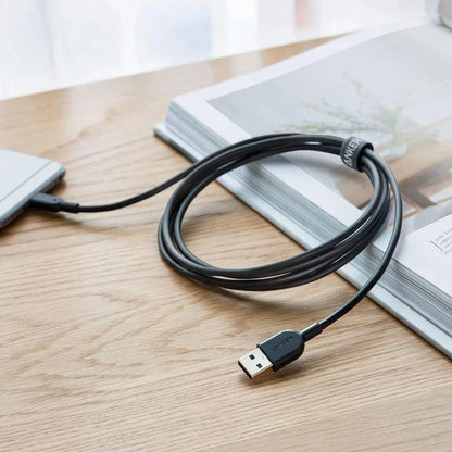 Anker PowerLine II Lightning 0 9m 3ft C89 -Black product image