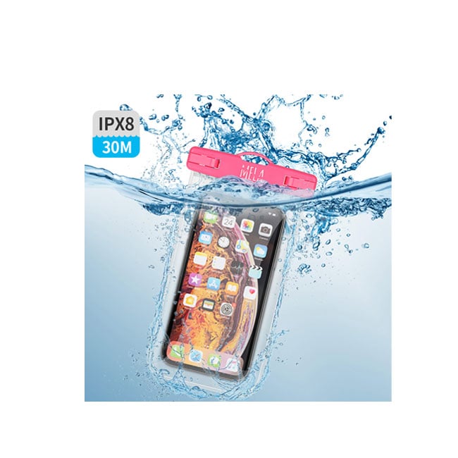 Mela Universal Smartphone Waterproof Case Pink product photo