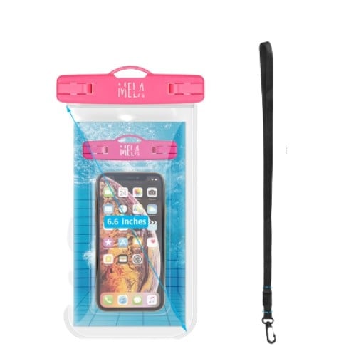 Mela Universal Smartphone Waterproof Case Pink additional product image