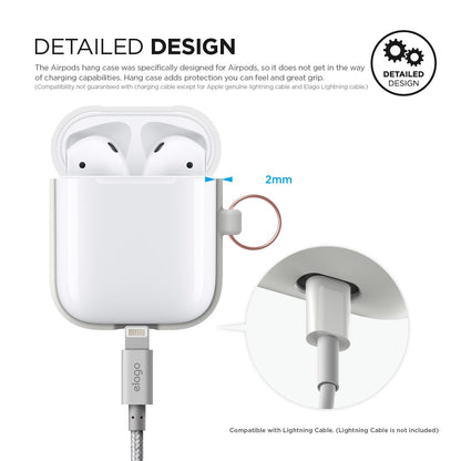 Elago AirPods hang case - White additional product image