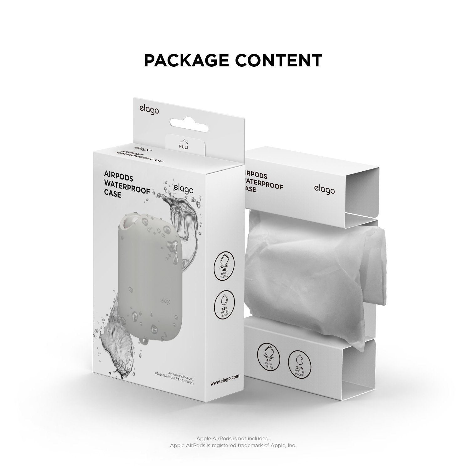Elago AirPods Waterproof Case - White additional product image