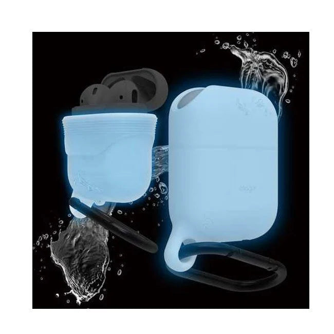 Elago AirPods Waterproof Hang Case - Nightglow Blue product photo