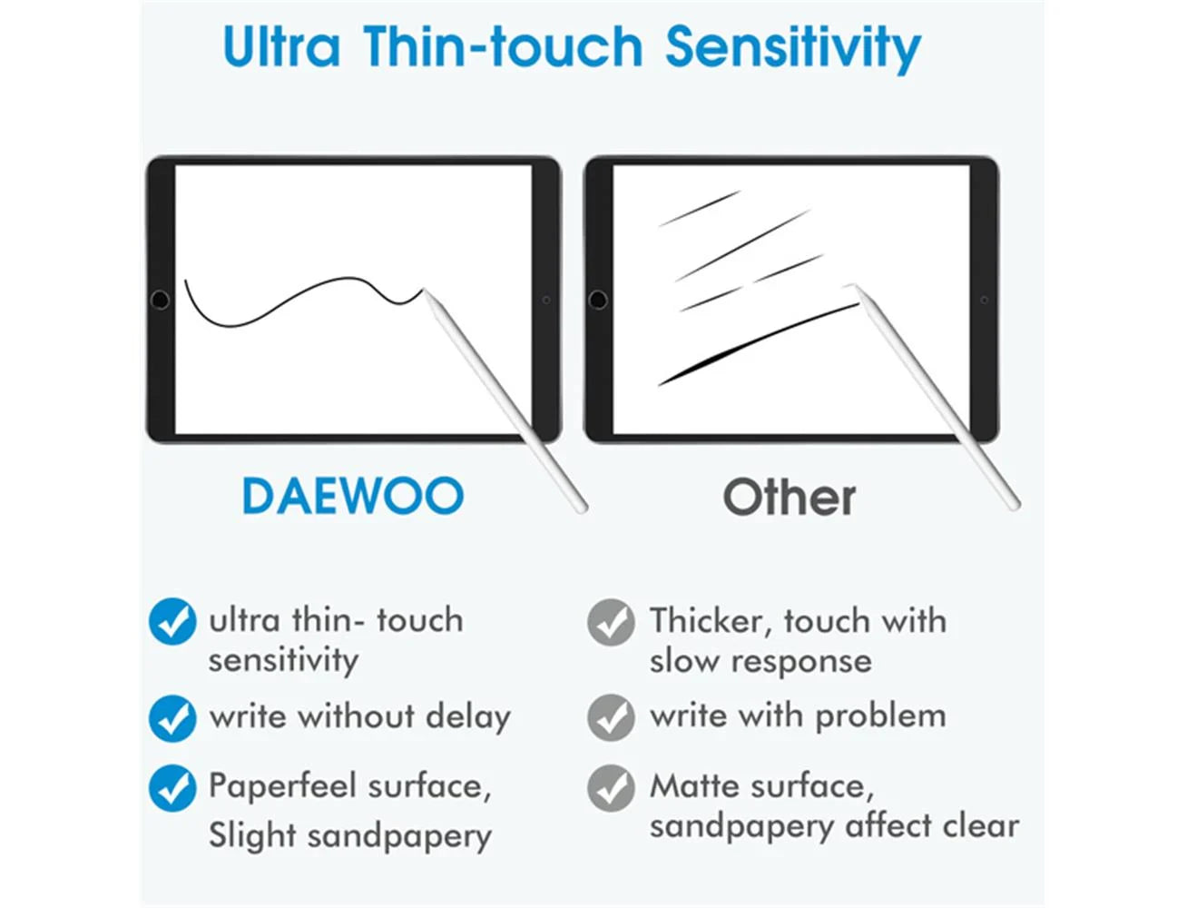 Daewoo Paper Like Screen Protector for iPad 10 2 product image